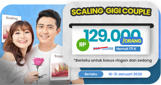 Scaling Gigi Reguler Couple