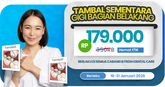 Tambal sementara gigi bagian Belakang