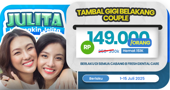 Tambal gigi Belakang Couple
