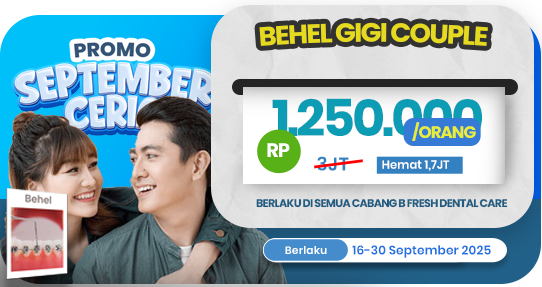 Behel Metal Reguler 1 rahang Couple